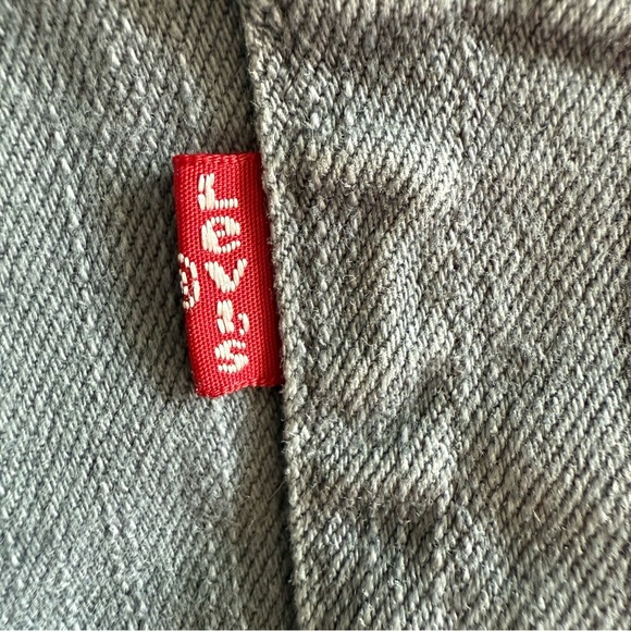 Levi's Men's 514 Charcoal‎ Grey Straight Jeans W34 L30 - Picture 7 of 15